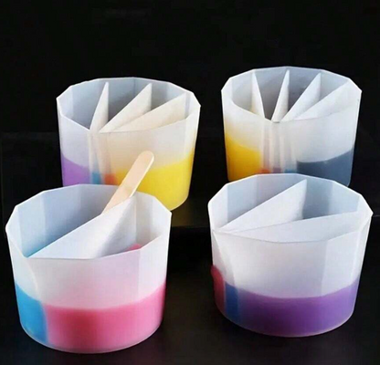 5-Compartment Silicone Resin Pouring Cup