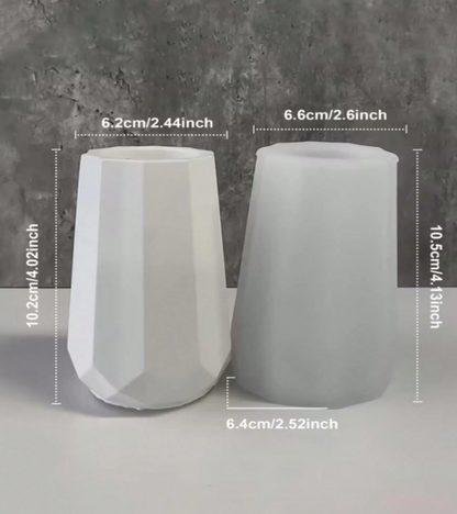 3D Vase Silicone Mold