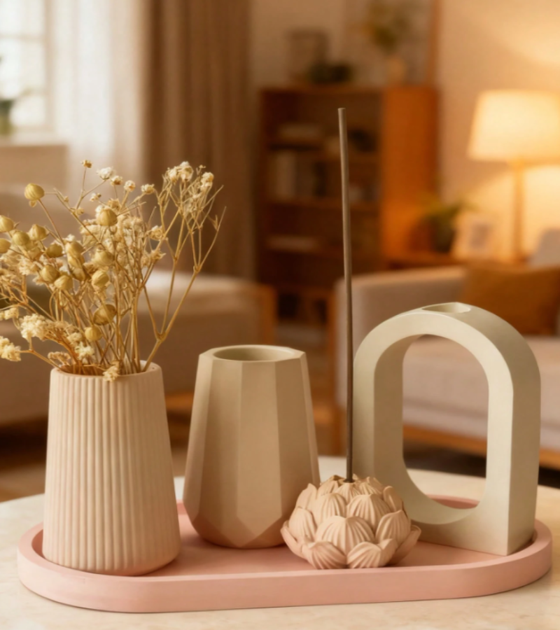 3D Vase Silicone Mold