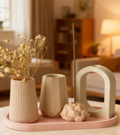 3D Vase Silicone Mold
