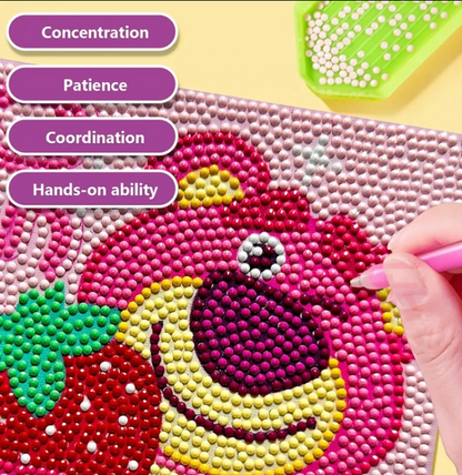 Sensoria 5D Diamond Art Kit – Fun DIY Cartoon Painting